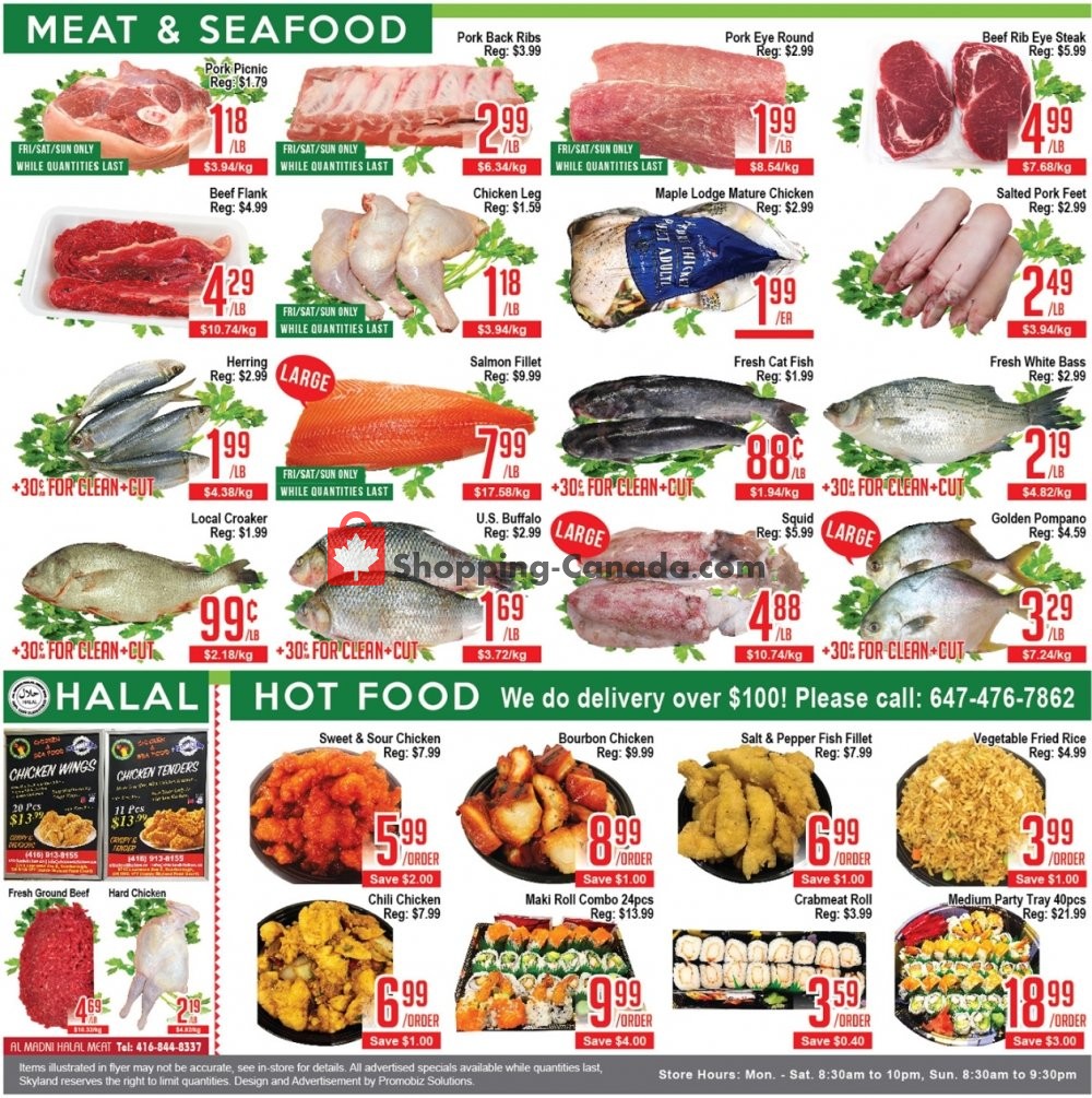 Skyland Food Mart flyer from Friday September 6, 2019 to Thursday September 12, 2019 - page 2