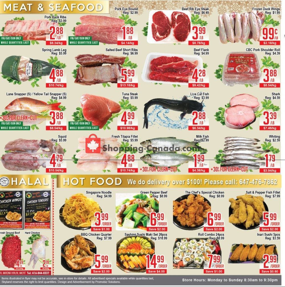 Skyland Food Mart flyer from Friday January 10, 2020 to Thursday January 16, 2020 - page 2