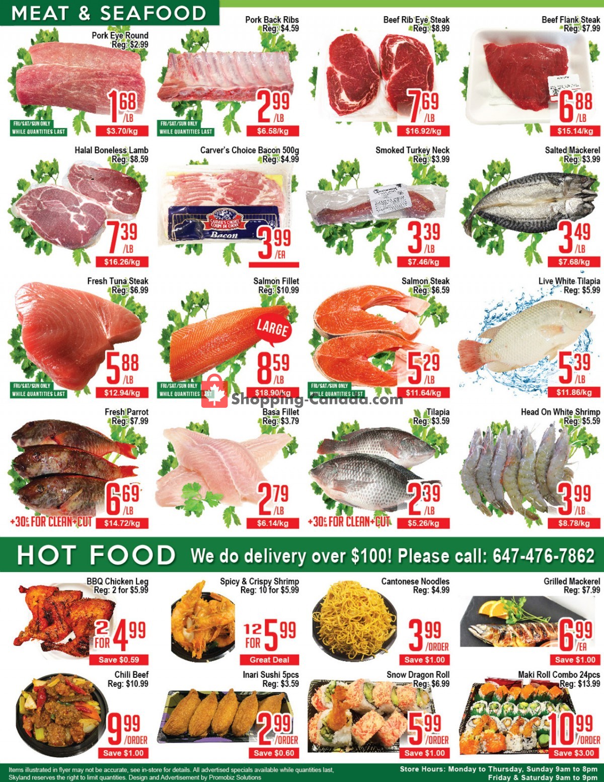 Skyland Food Mart flyer from Friday September 3, 2021 to Thursday September 9, 2021 - page 2