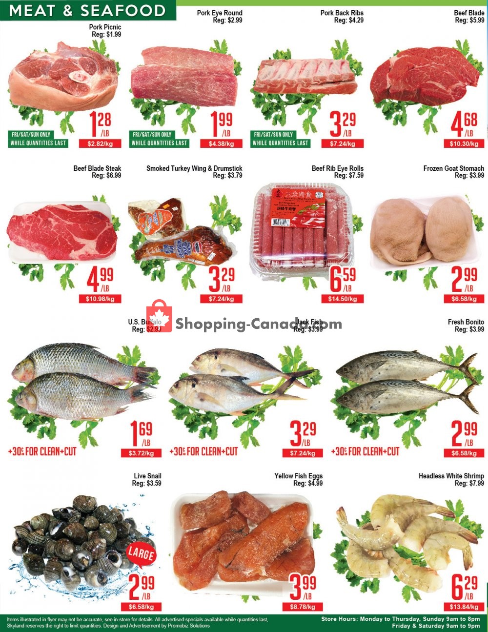 Skyland Food Mart flyer from Friday July 3, 2020 to Thursday July 9, 2020 - page 2