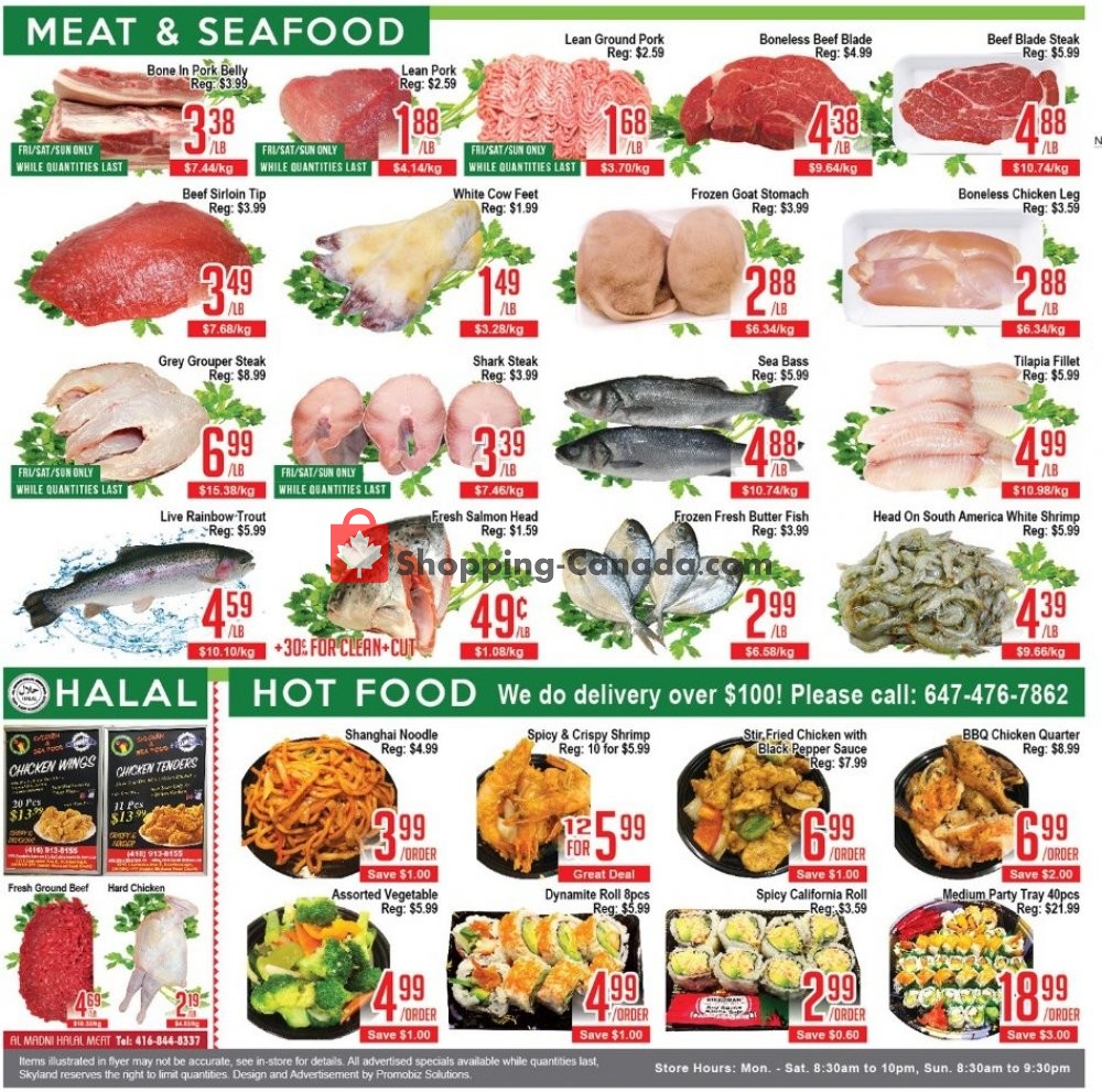 Skyland Food Mart flyer from Friday September 13, 2019 to Thursday September 19, 2019 - page 2