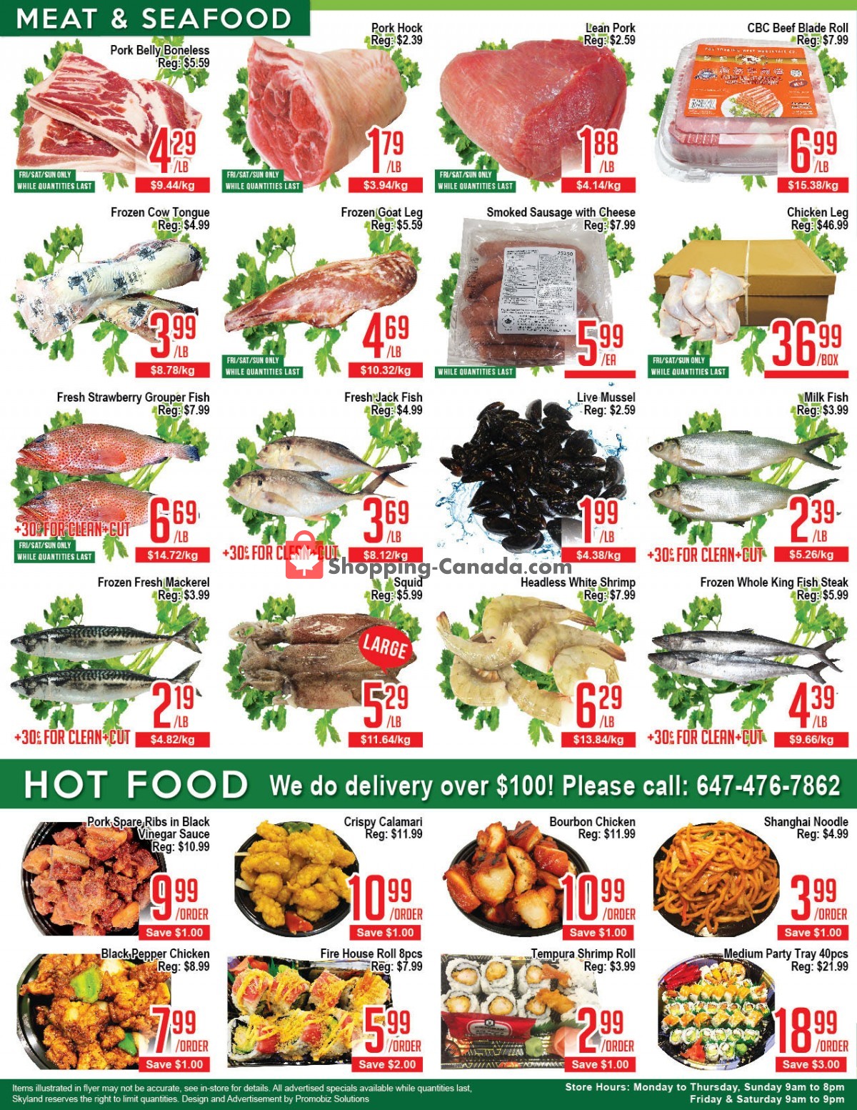Skyland Food Mart flyer from Friday September 10, 2021 to Thursday September 16, 2021 - page 2