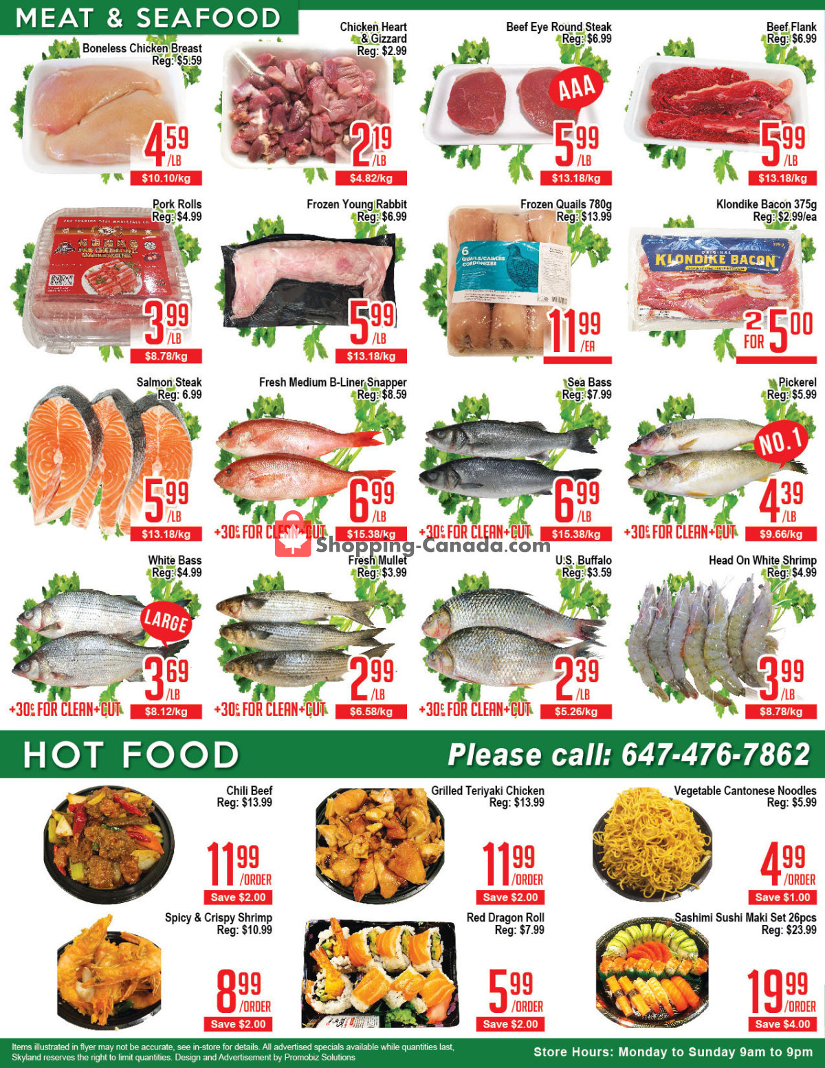 Skyland Food Mart flyer from Friday February 23, 2024 to Thursday February 29, 2024 - page 2