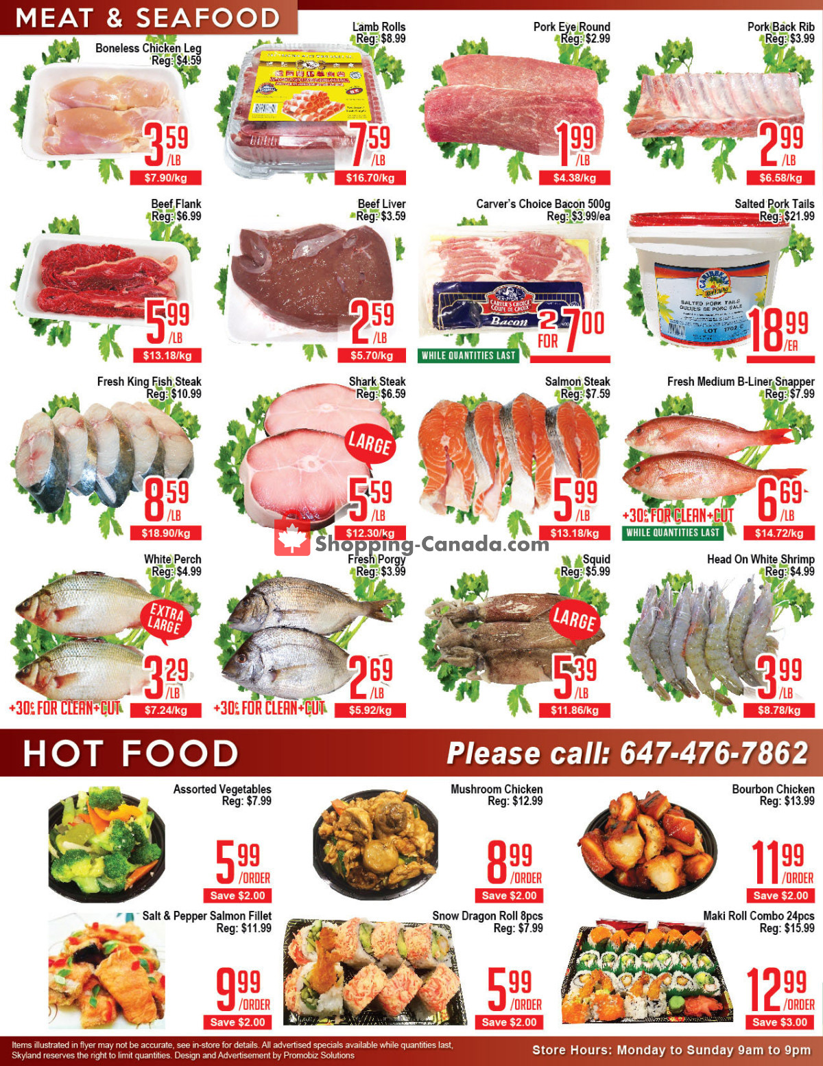 Skyland Food Mart flyer from Friday February 9, 2024 to Thursday February 15, 2024 - page 2