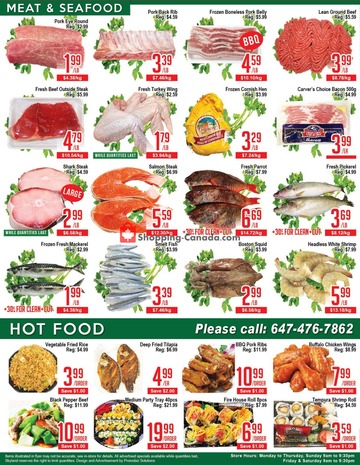 Skyland Food Mart flyer from Friday June 17, 2022 to Thursday June 23, 2022 - page 2