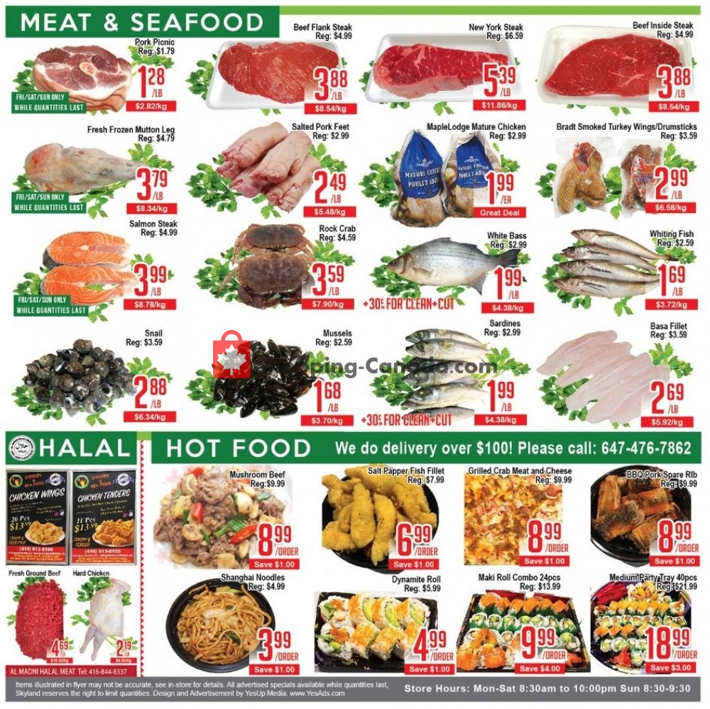 Skyland Food Mart flyer from Friday June 21, 2019 to Thursday June 27, 2019 - page 2