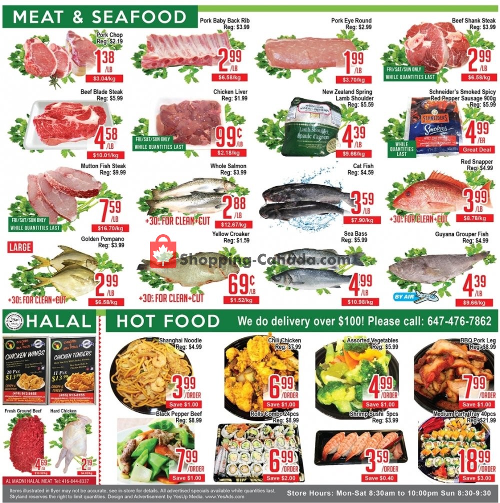 Skyland Food Mart flyer from Friday May 10, 2019 to Thursday May 16, 2019 - page 2