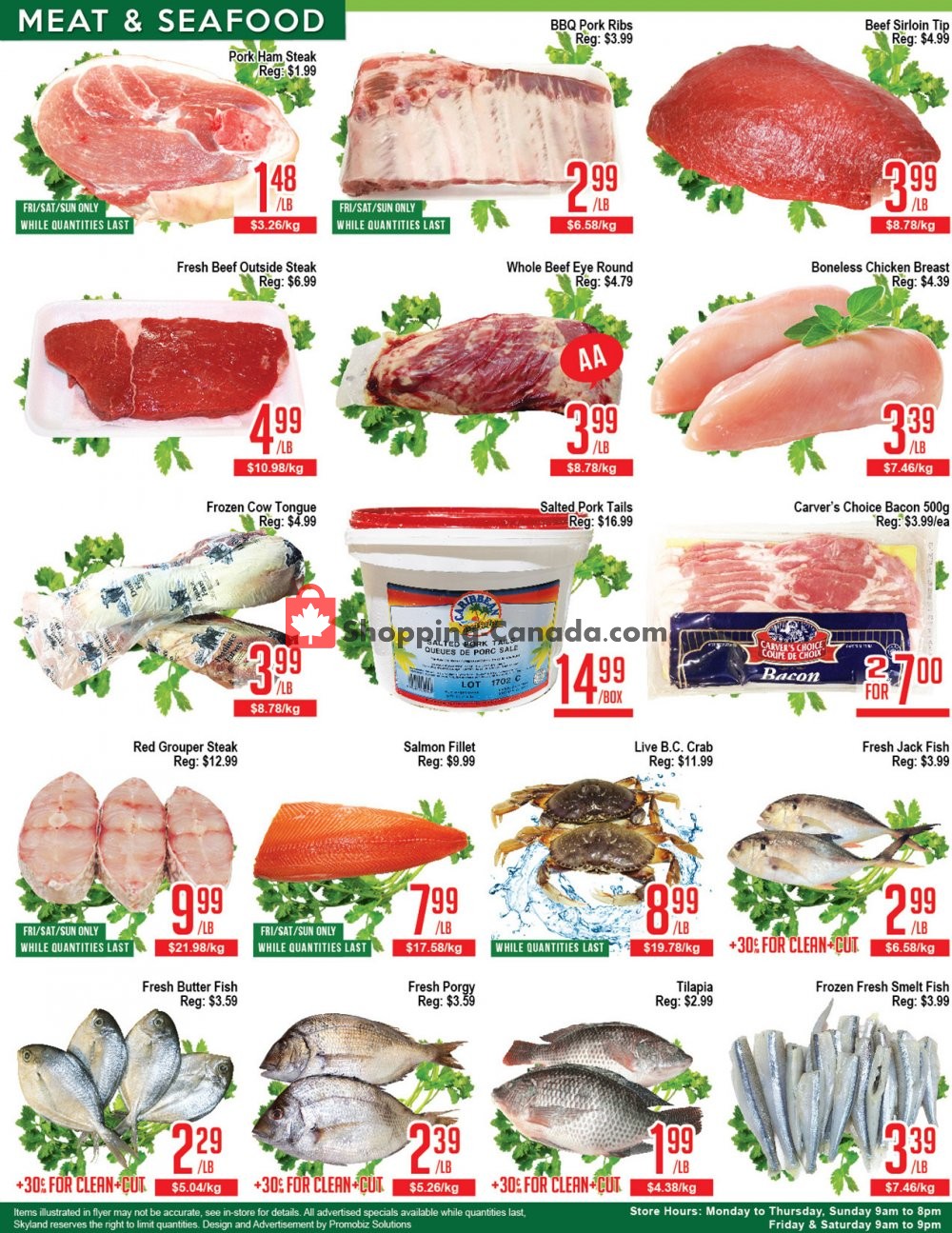 Skyland Food Mart flyer from Friday October 16, 2020 to Thursday October 22, 2020 - page 2