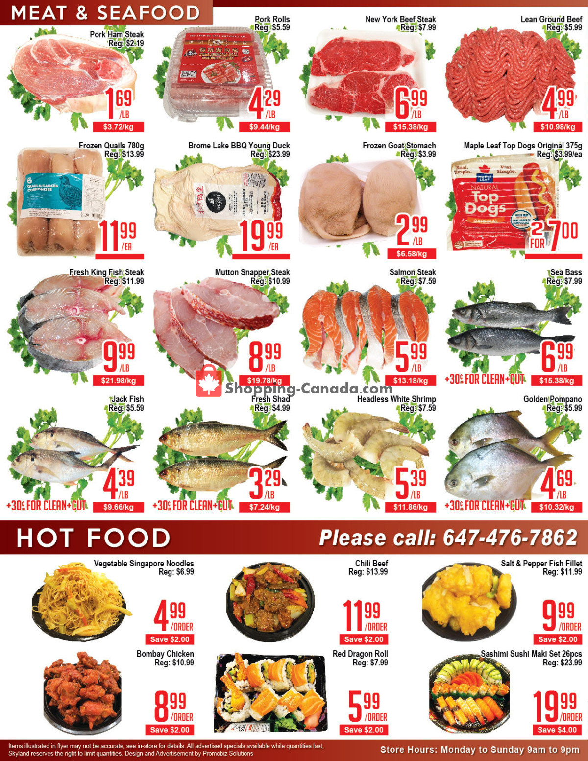 Skyland Food Mart flyer from Friday February 2, 2024 to Thursday February 8, 2024 - page 2