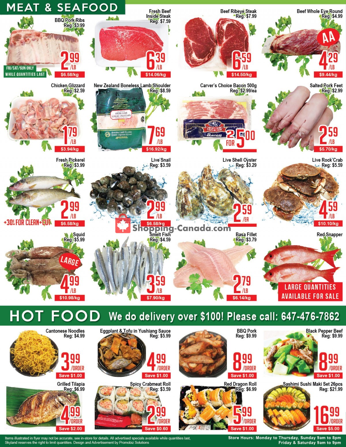 Skyland Food Mart flyer from Friday April 2, 2021 to Thursday April 8, 2021 - page 2
