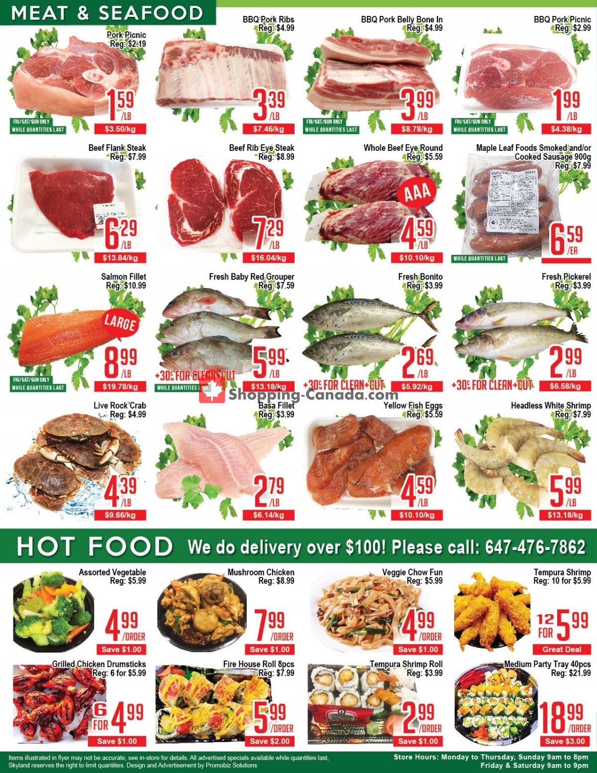 Skyland Food Mart flyer from Friday July 9, 2021 to Thursday July 15, 2021 - page 2