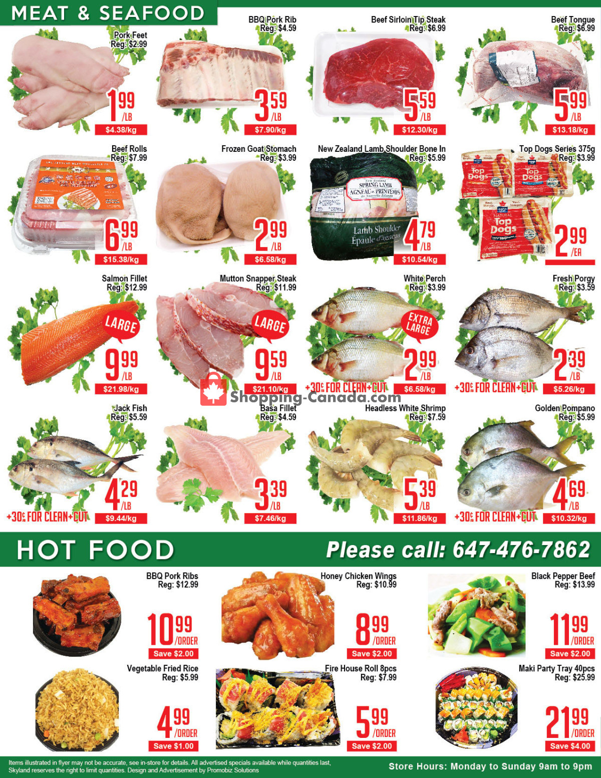 Skyland Food Mart flyer from Friday February 16, 2024 to Thursday February 22, 2024 - page 2