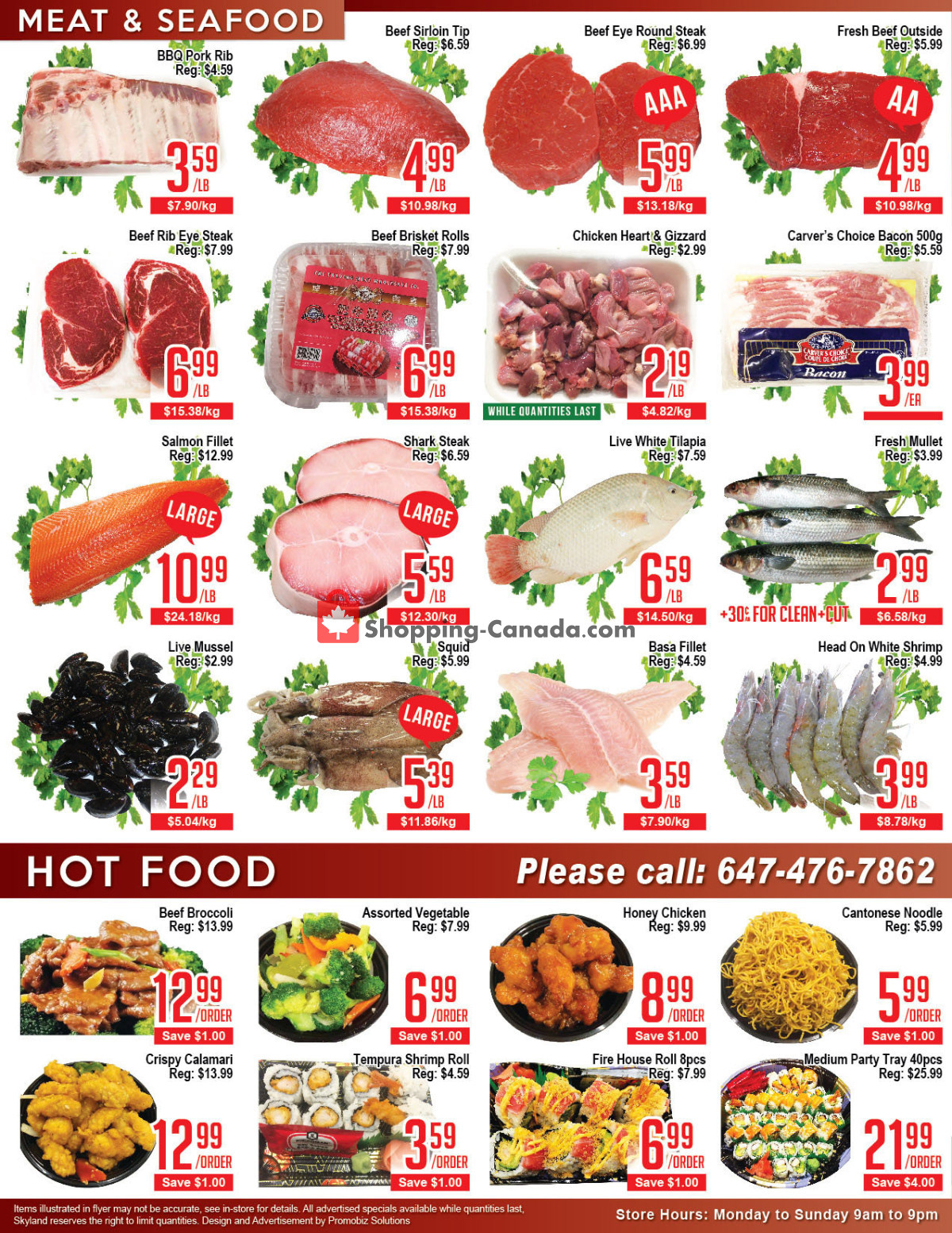 Skyland Food Mart flyer from Friday January 26, 2024 to Thursday February 1, 2024 - page 2