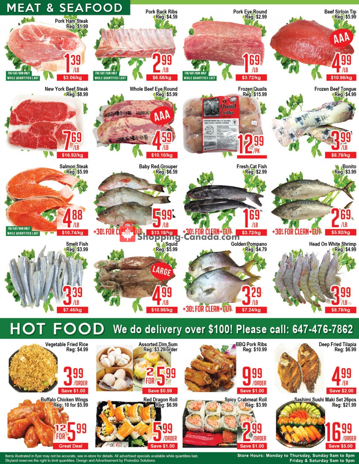 Skyland Food Mart flyer from Friday July 16, 2021 to Thursday July 22, 2021 - page 2
