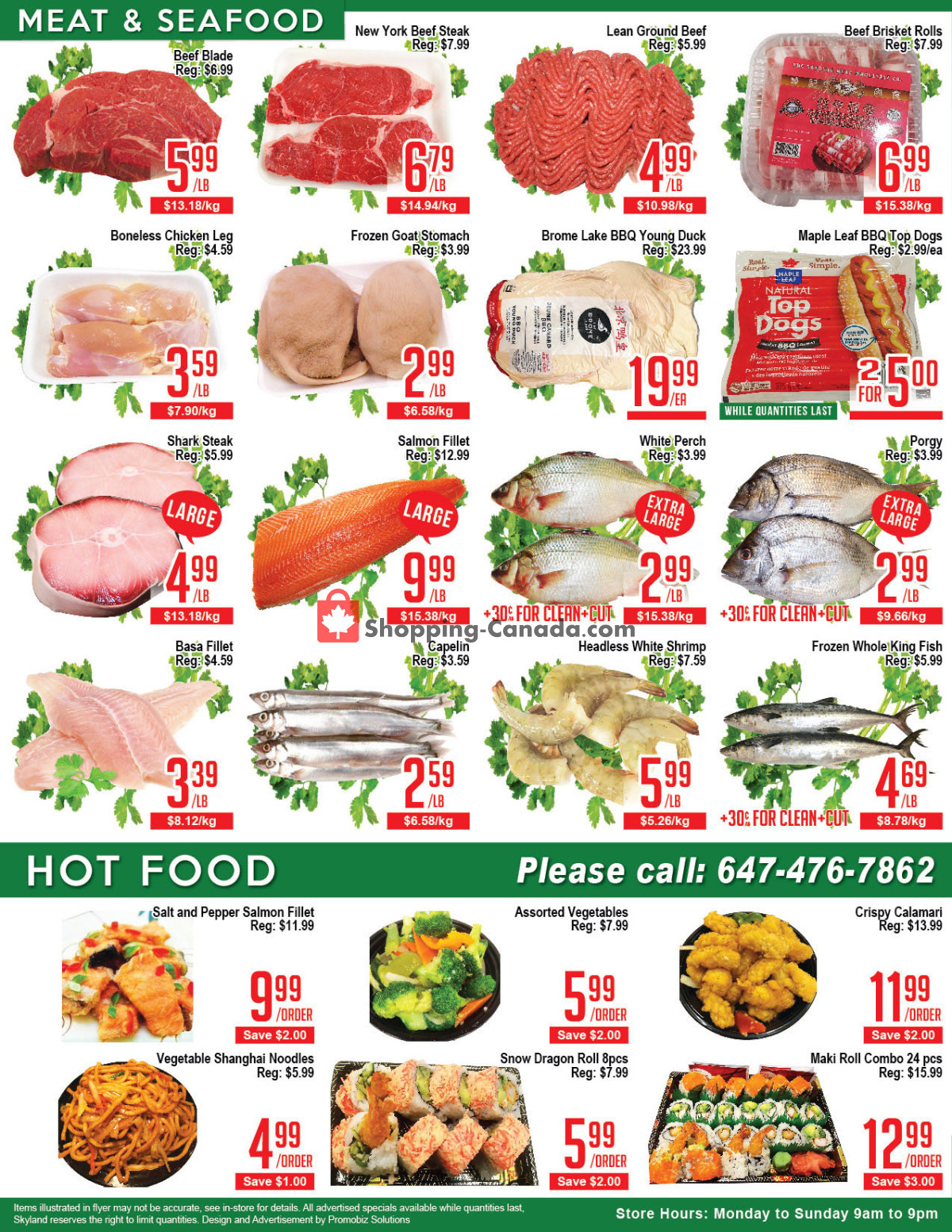 Skyland Food Mart flyer from Friday March 1, 2024 to Thursday March 7, 2024 - page 2