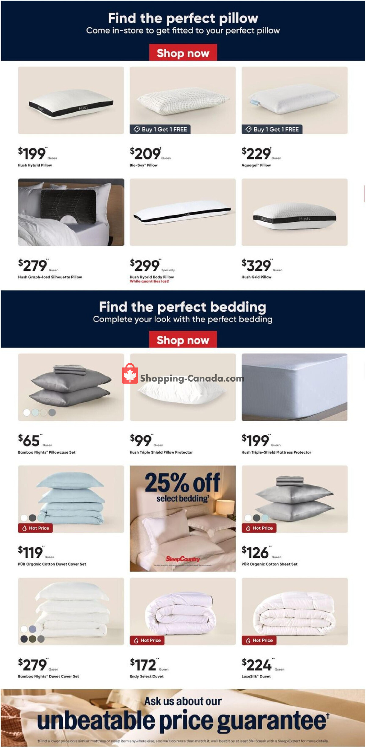 Sleep Country flyer from Wednesday July 29, 2026 to Tuesday August 4, 2026 - page 2