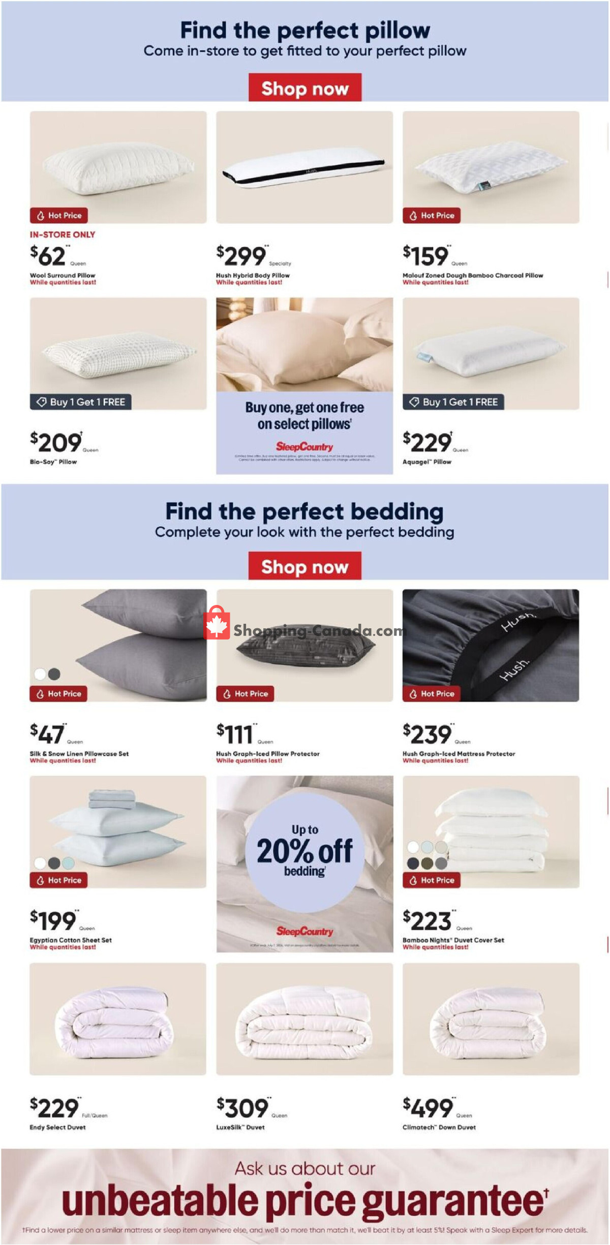 Sleep Country flyer from Wednesday June 10, 2026 to Tuesday June 23, 2026 - page 2