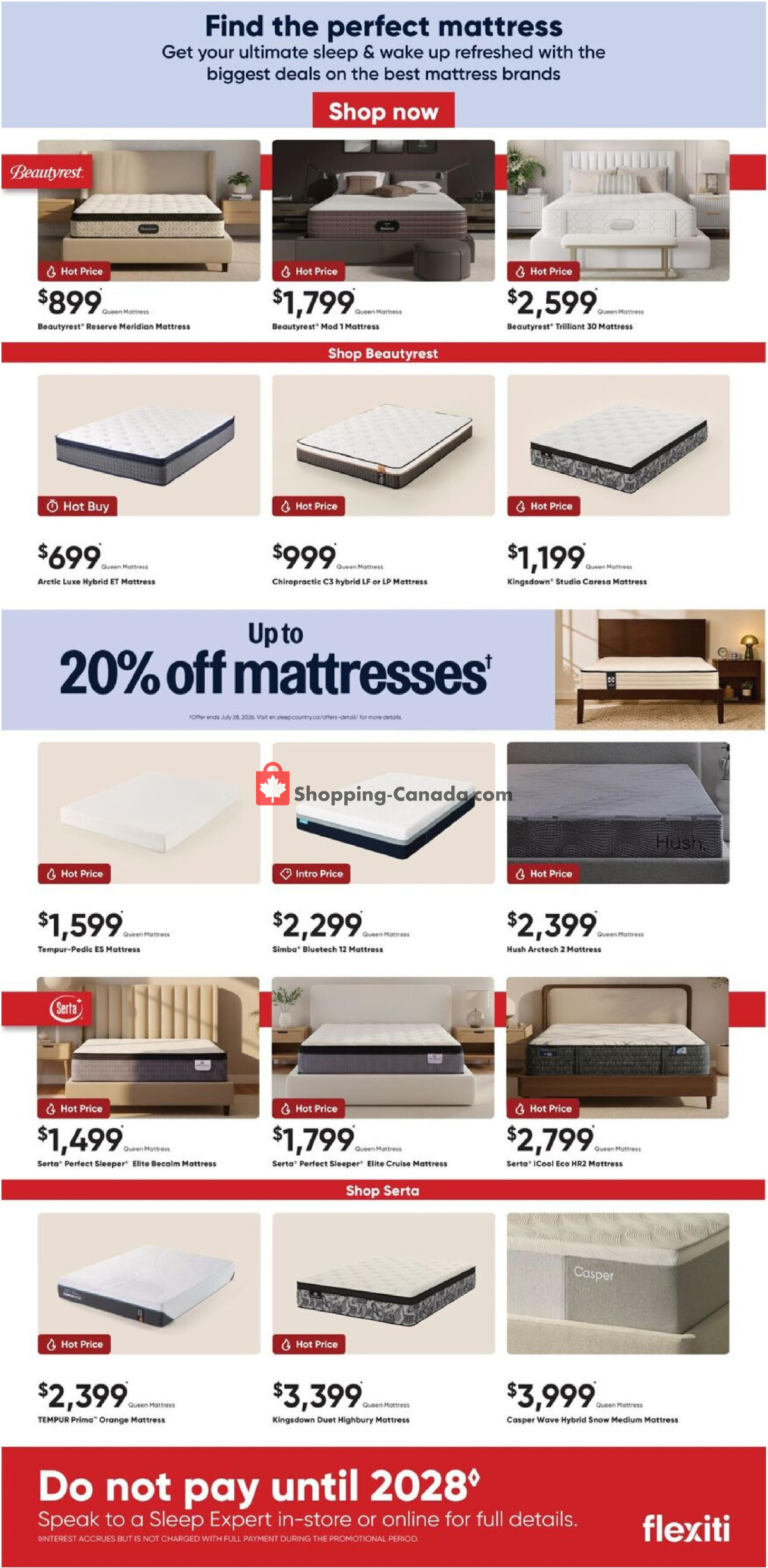 Sleep Country flyer from Wednesday June 10, 2026 to Tuesday June 23, 2026 - page 3