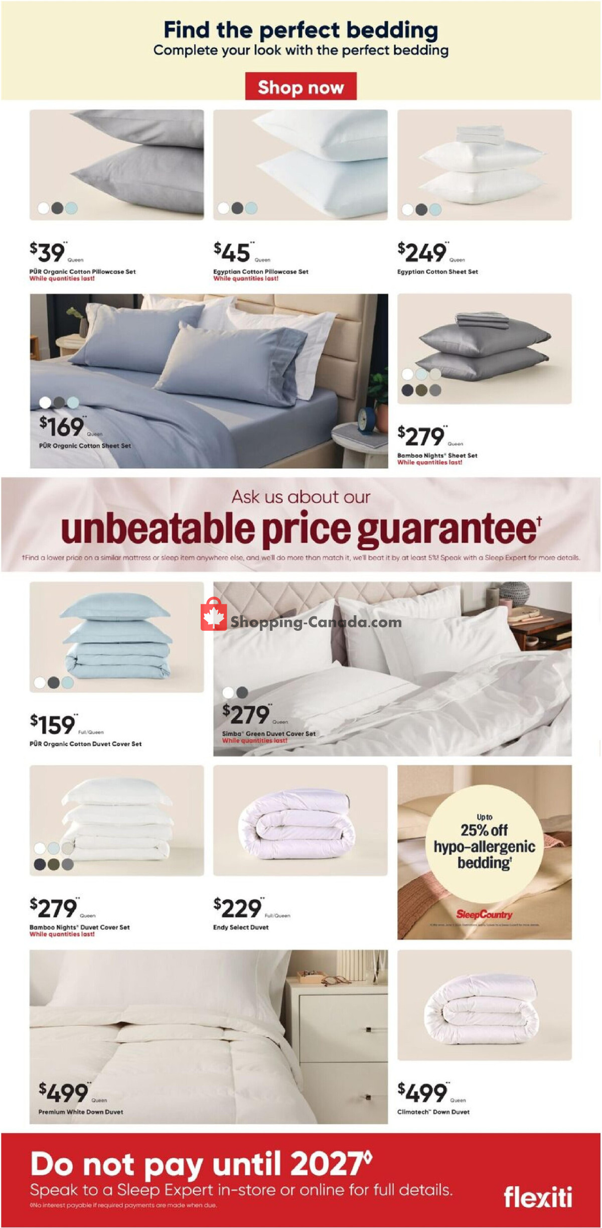 Sleep Country flyer from Wednesday May 27, 2026 to Tuesday June 9, 2026 - page 2