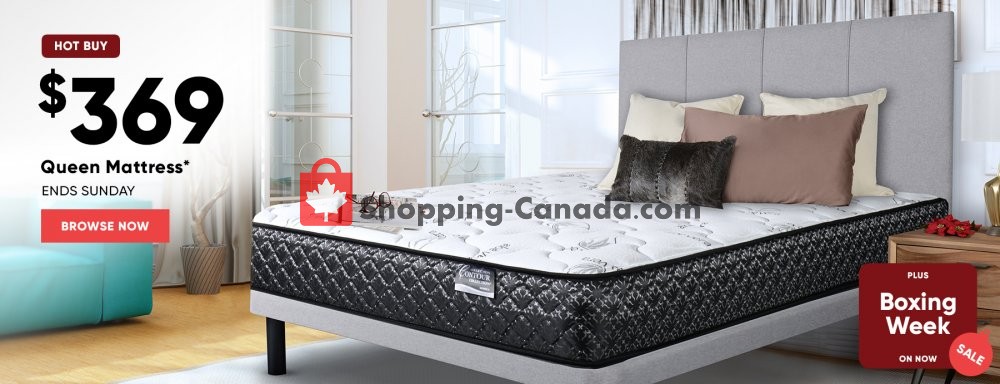 Sleep Country flyer from Tuesday January 1, 2019 to Sunday January 6, 2019 - page 1