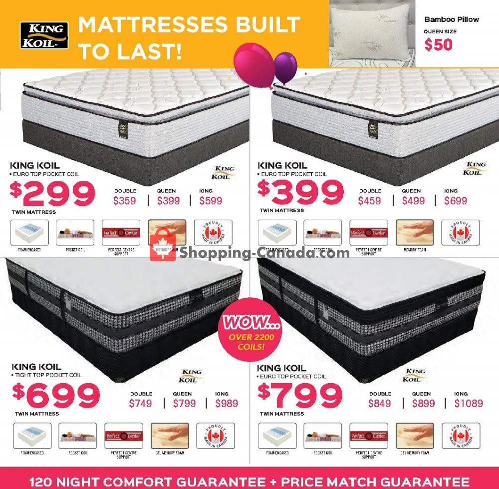 Sleep Factory flyer from Thursday April 11, 2019 to Tuesday April 30, 2019 - page 5