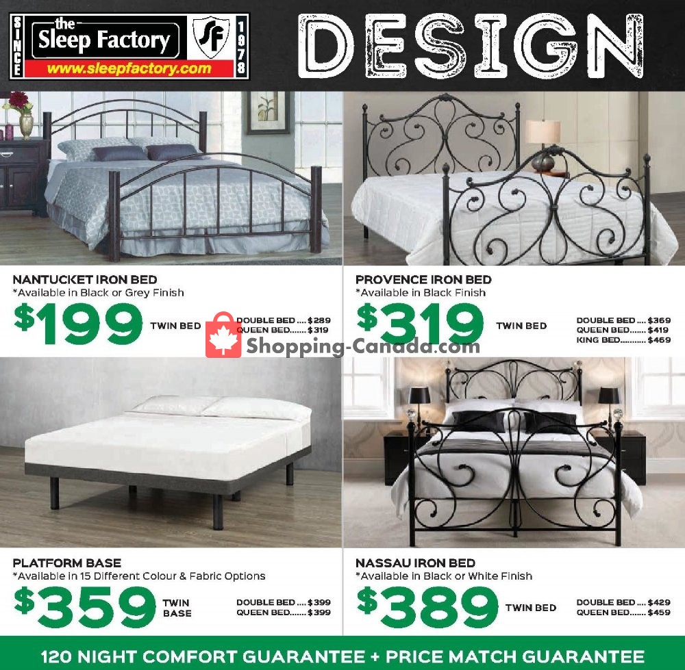 Sleep Factory flyer from Thursday August 8, 2019 to Wednesday August 14, 2019 - page 10
