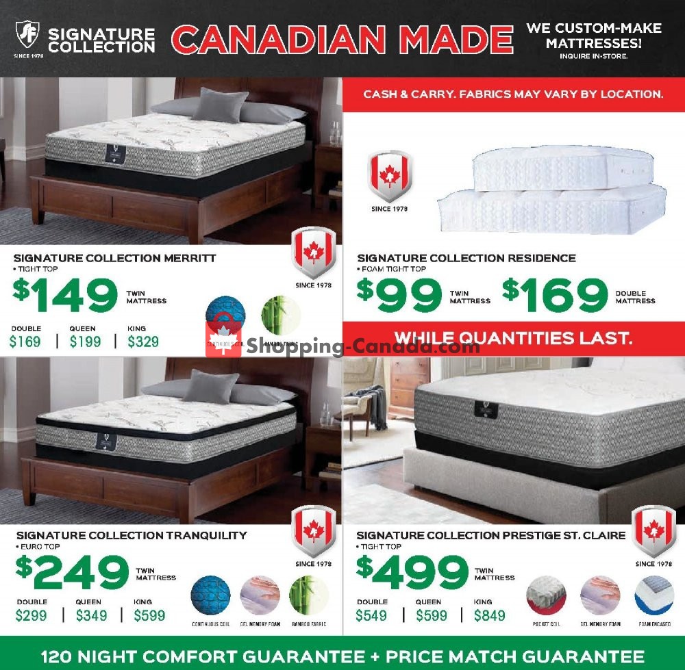 Sleep Factory flyer from Thursday August 8, 2019 to Wednesday August 14, 2019 - page 6