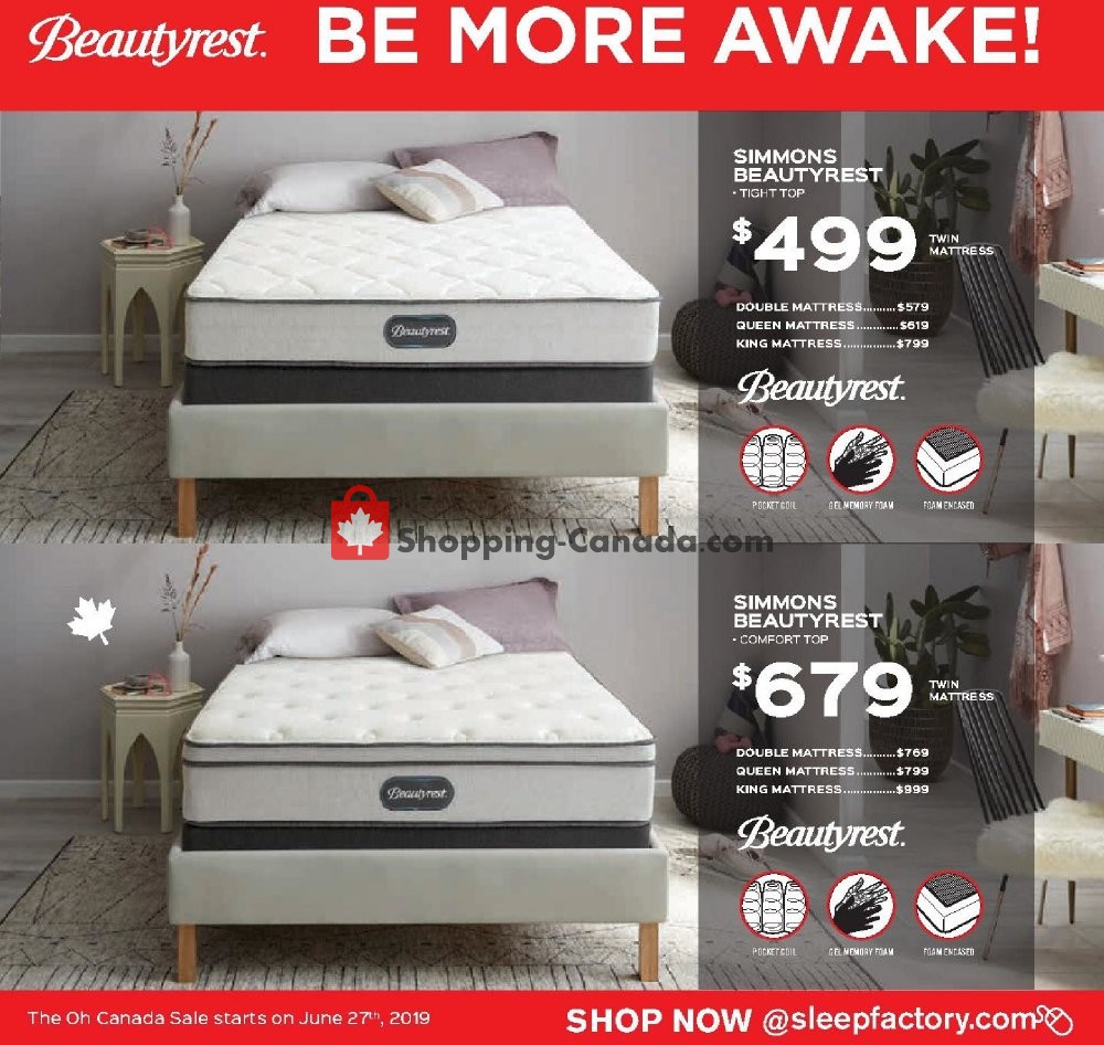 Sleep Factory flyer from Thursday June 27, 2019 to Wednesday July 3, 2019 - page 3