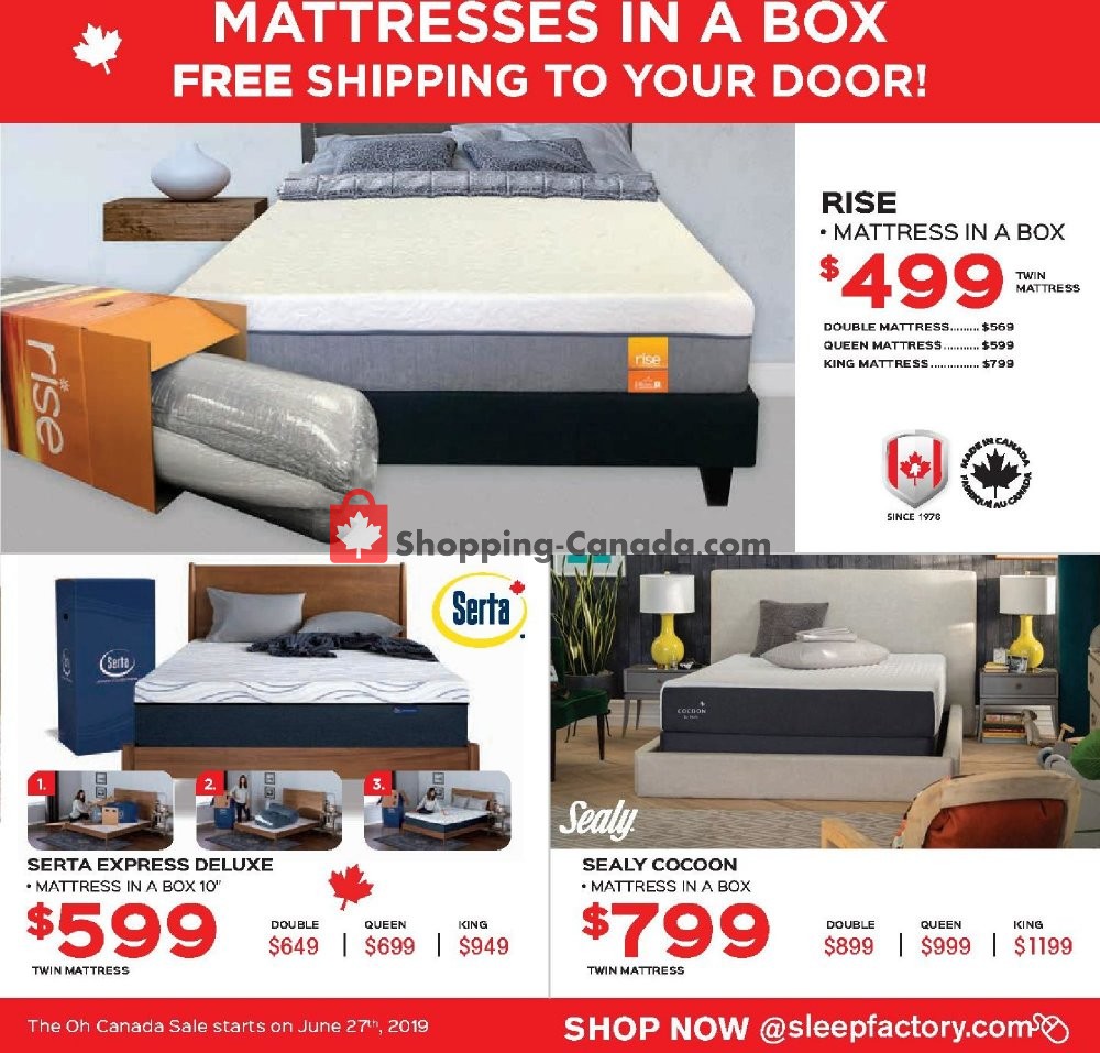 Sleep Factory flyer from Thursday June 27, 2019 to Wednesday July 3, 2019 - page 5