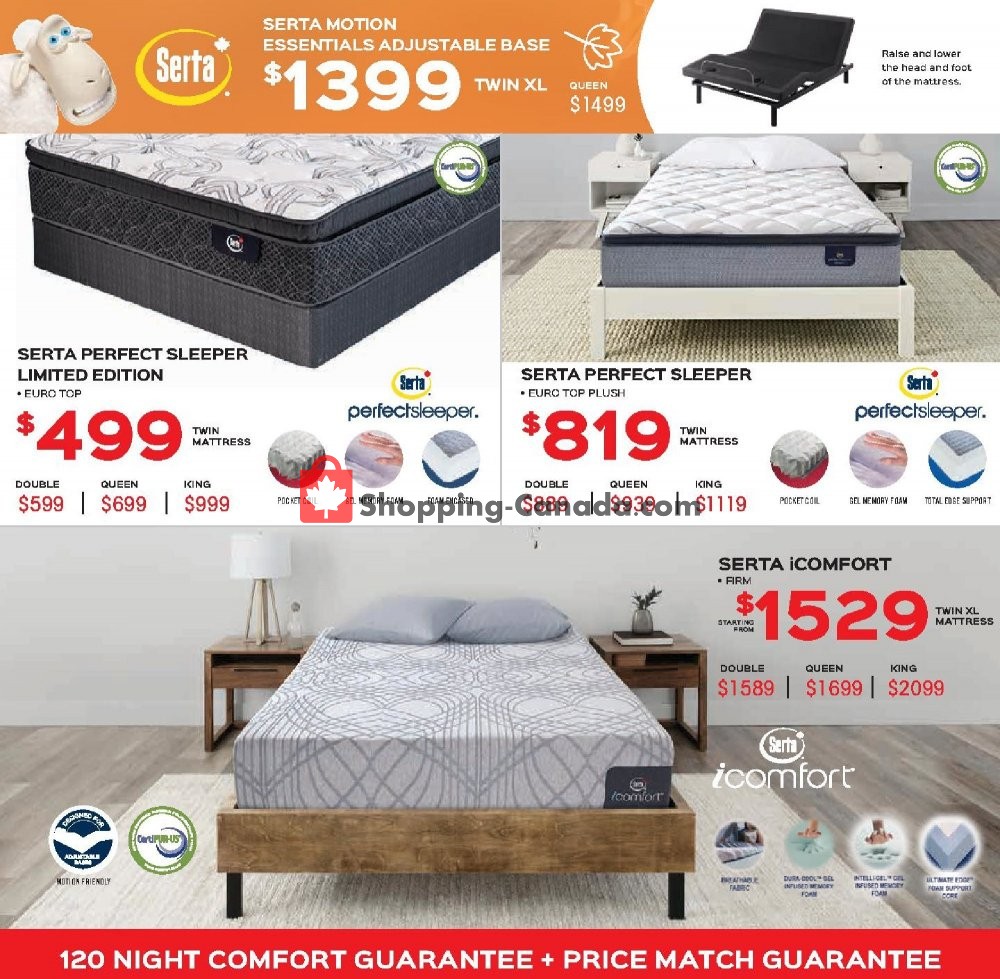 Sleep Factory flyer from Friday September 20, 2019 to Thursday September 26, 2019 - page 2