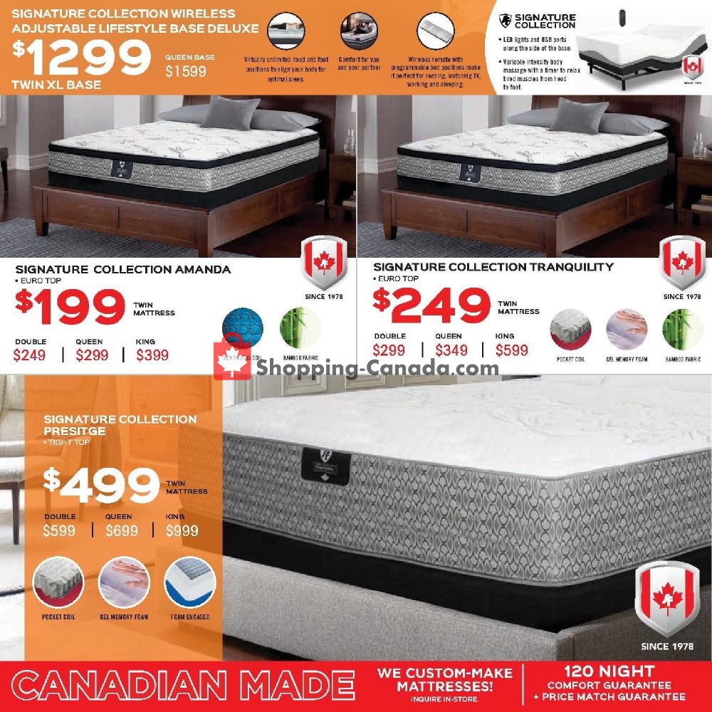 Sleep Factory flyer from Friday September 20, 2019 to Thursday September 26, 2019 - page 4