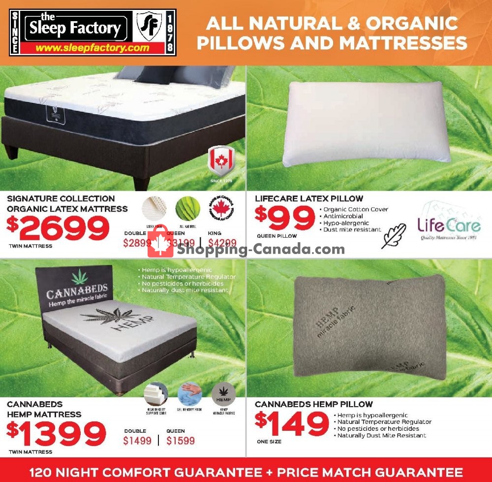 Sleep Factory flyer from Friday September 20, 2019 to Thursday September 26, 2019 - page 6