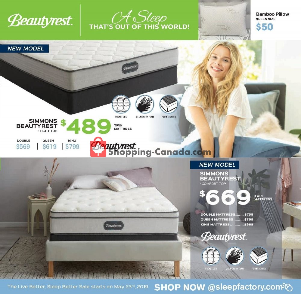 Sleep Factory flyer from Thursday May 23, 2019 to Wednesday May 29, 2019 - page 5