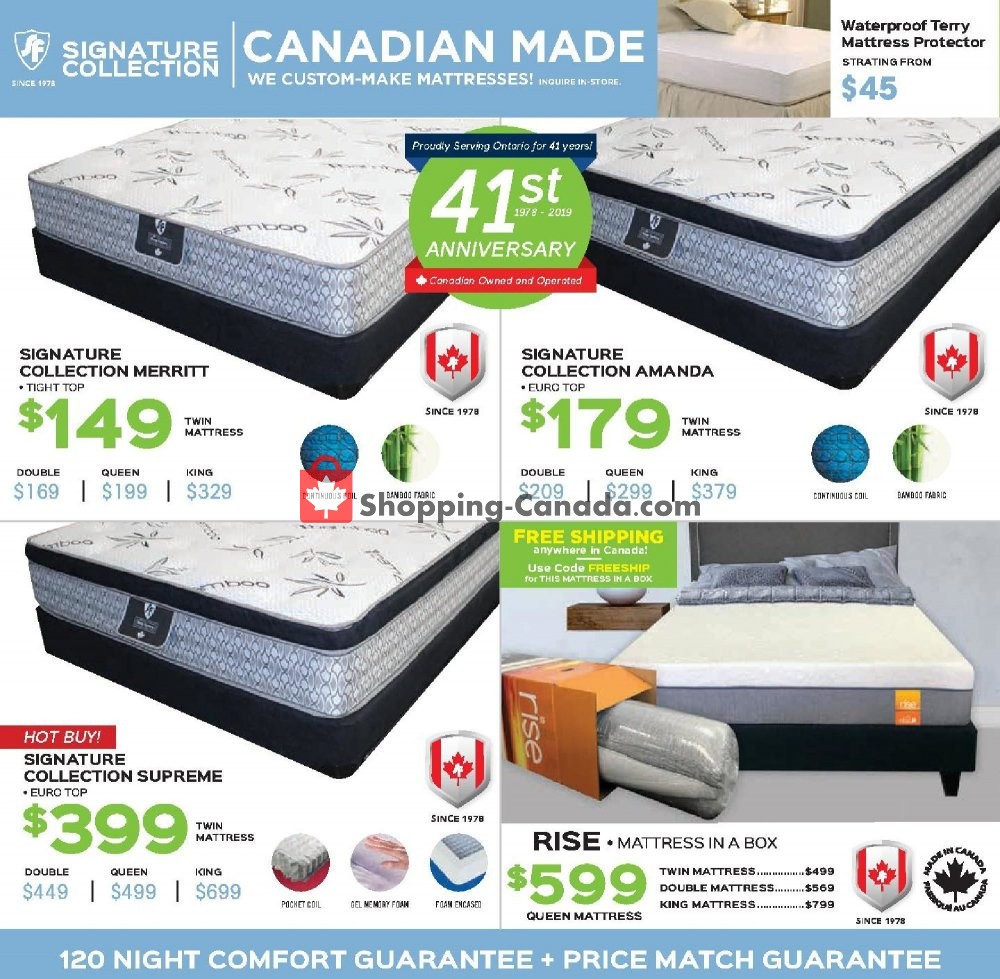 Sleep Factory flyer from Thursday May 23, 2019 to Wednesday May 29, 2019 - page 6