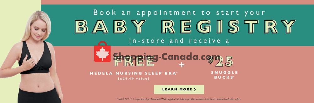 snuggle bugz baby registry