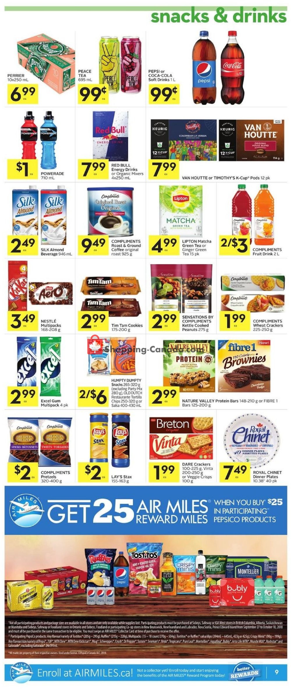 Sobeys flyer from Thursday October 11, 2018 to Wednesday October 17, 2018 - page 10