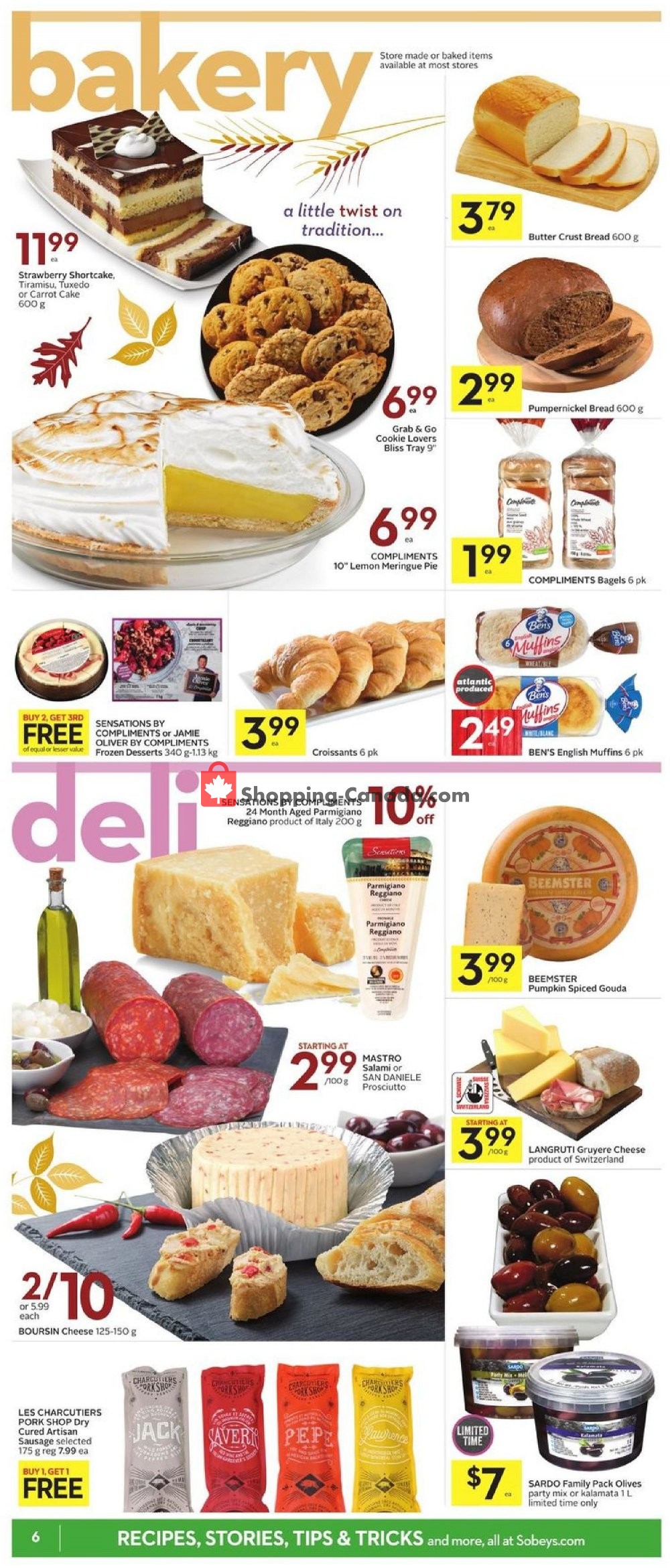 Sobeys flyer from Thursday October 11, 2018 to Wednesday October 17, 2018 - page 7