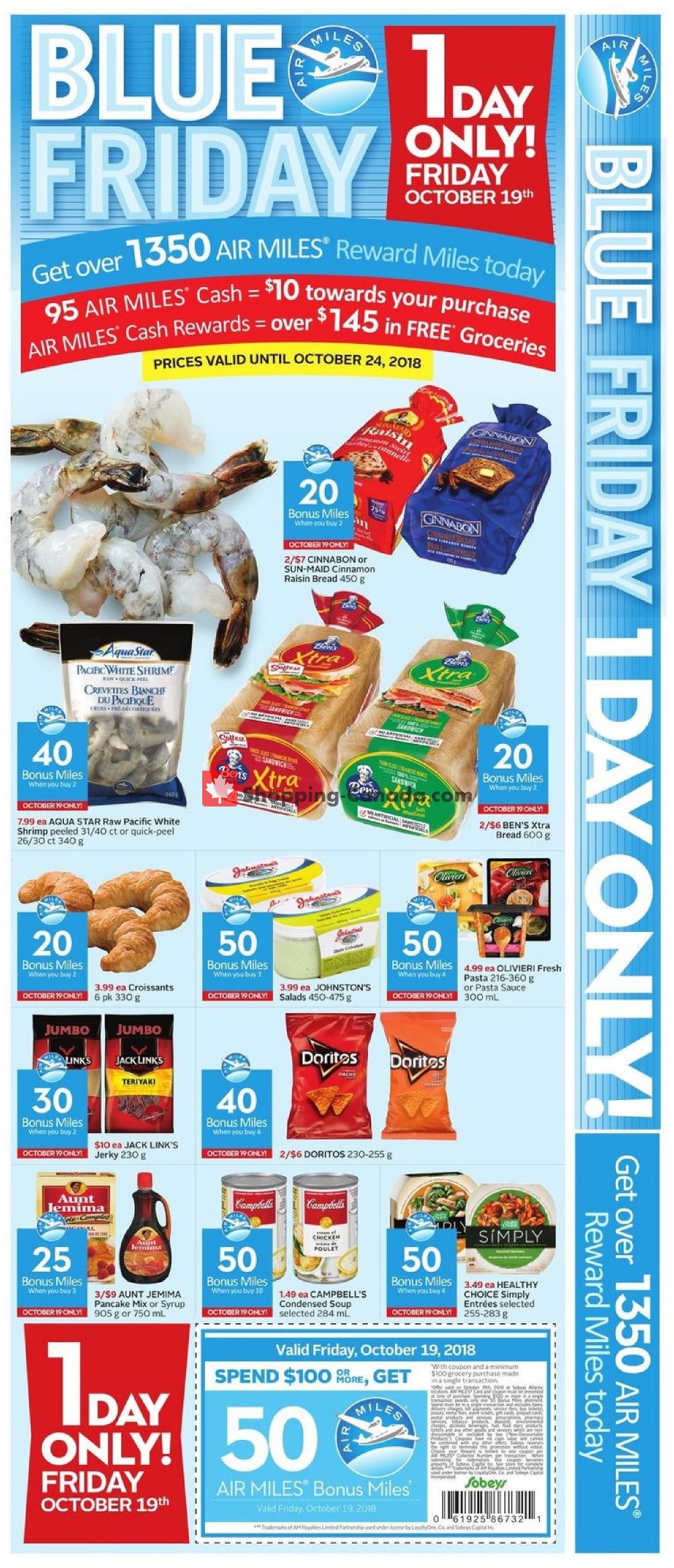 Sobeys flyer from Thursday October 18, 2018 to Wednesday October 24, 2018 - page 13