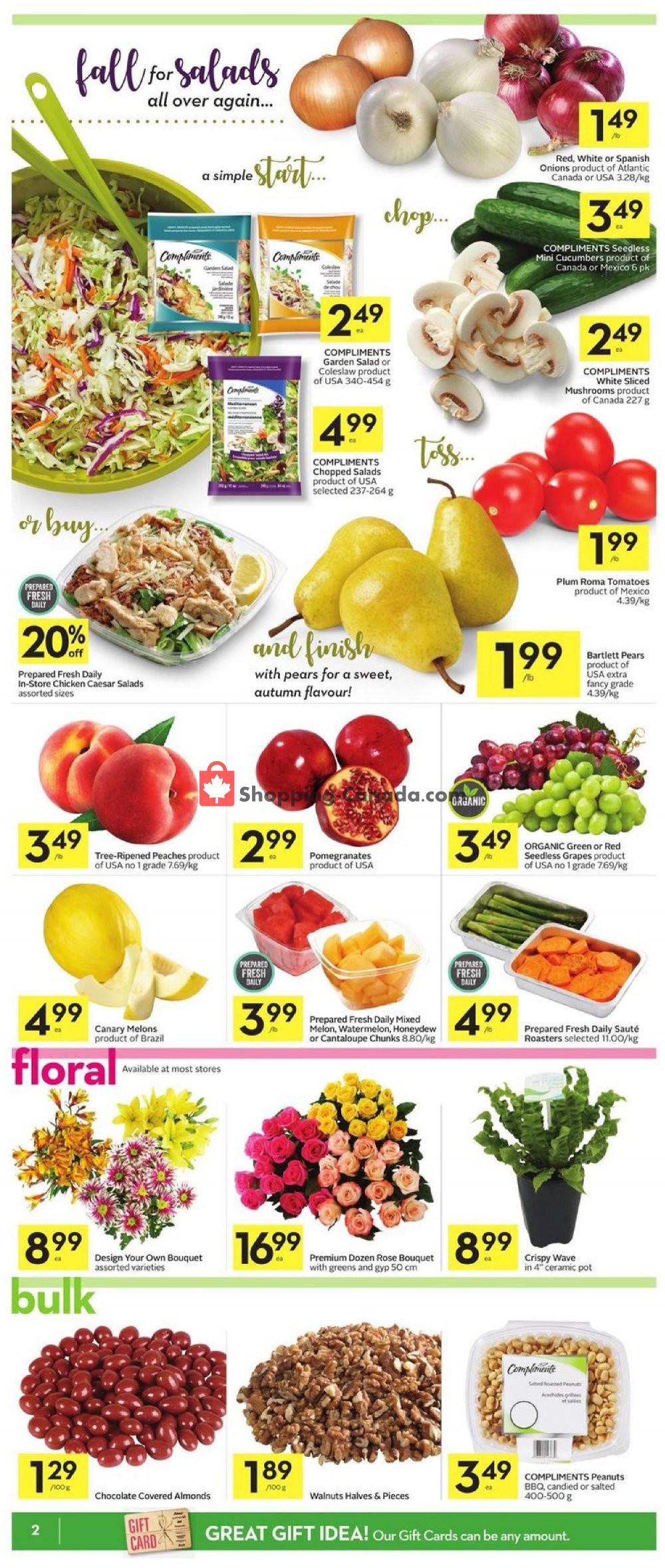 Sobeys flyer from Thursday October 18, 2018 to Wednesday October 24, 2018 - page 2