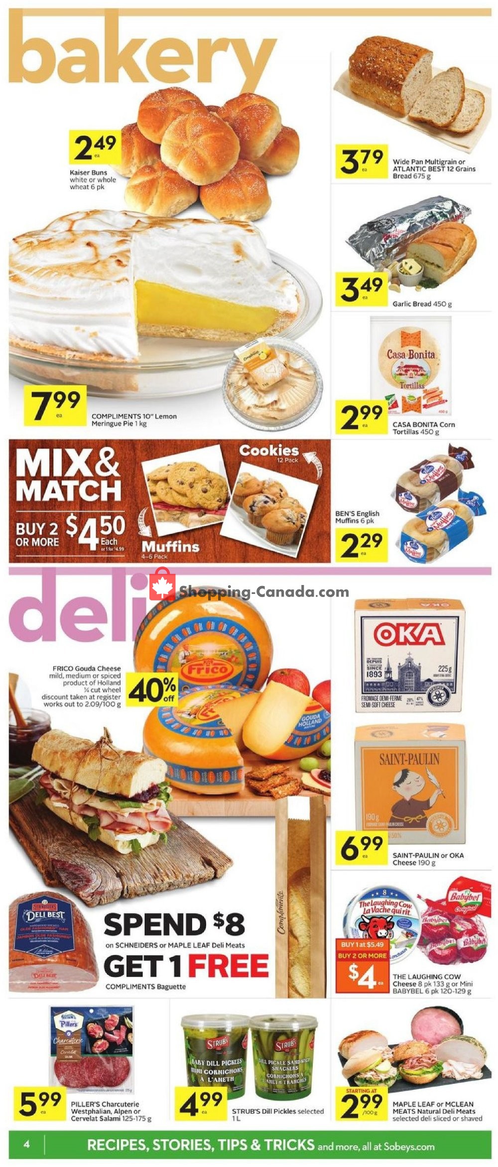 Sobeys flyer from Thursday October 18, 2018 to Wednesday October 24, 2018 - page 4