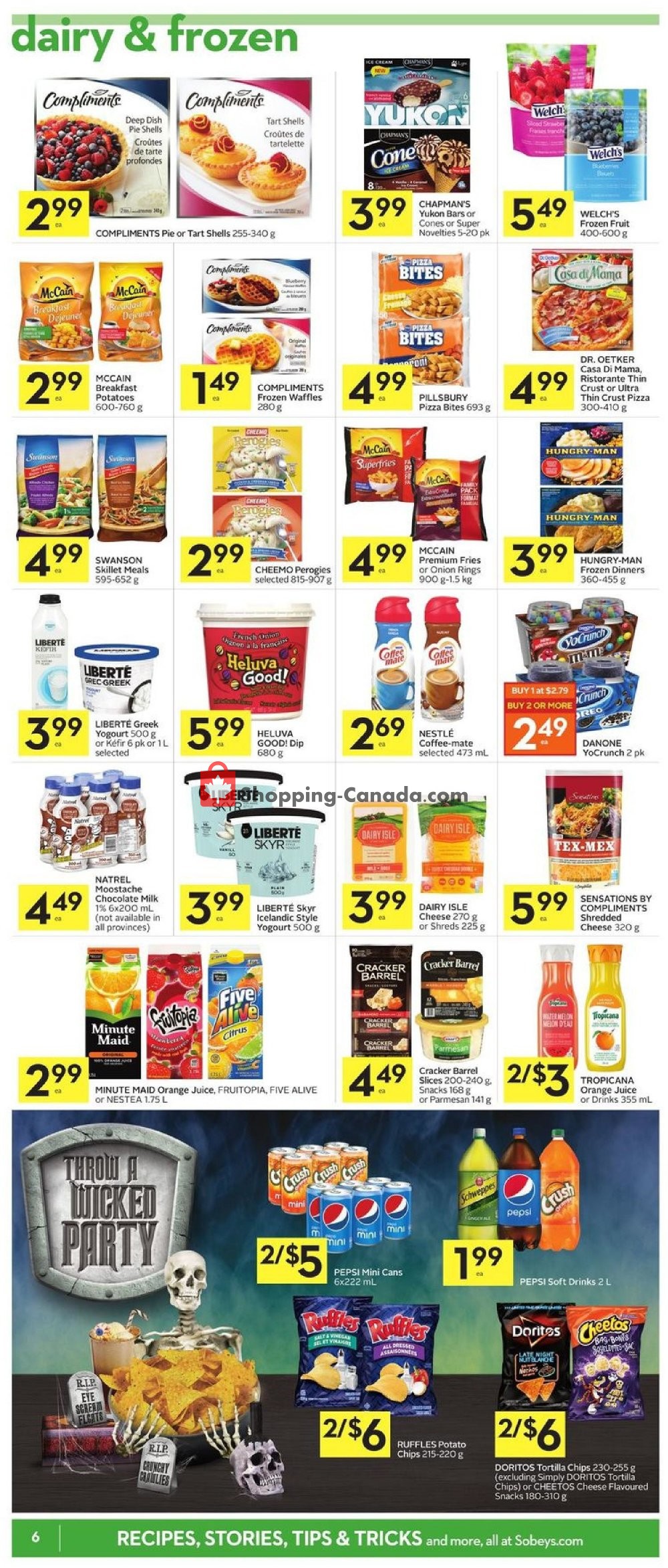 Sobeys flyer from Thursday October 25, 2018 to Wednesday October 31, 2018 - page 8