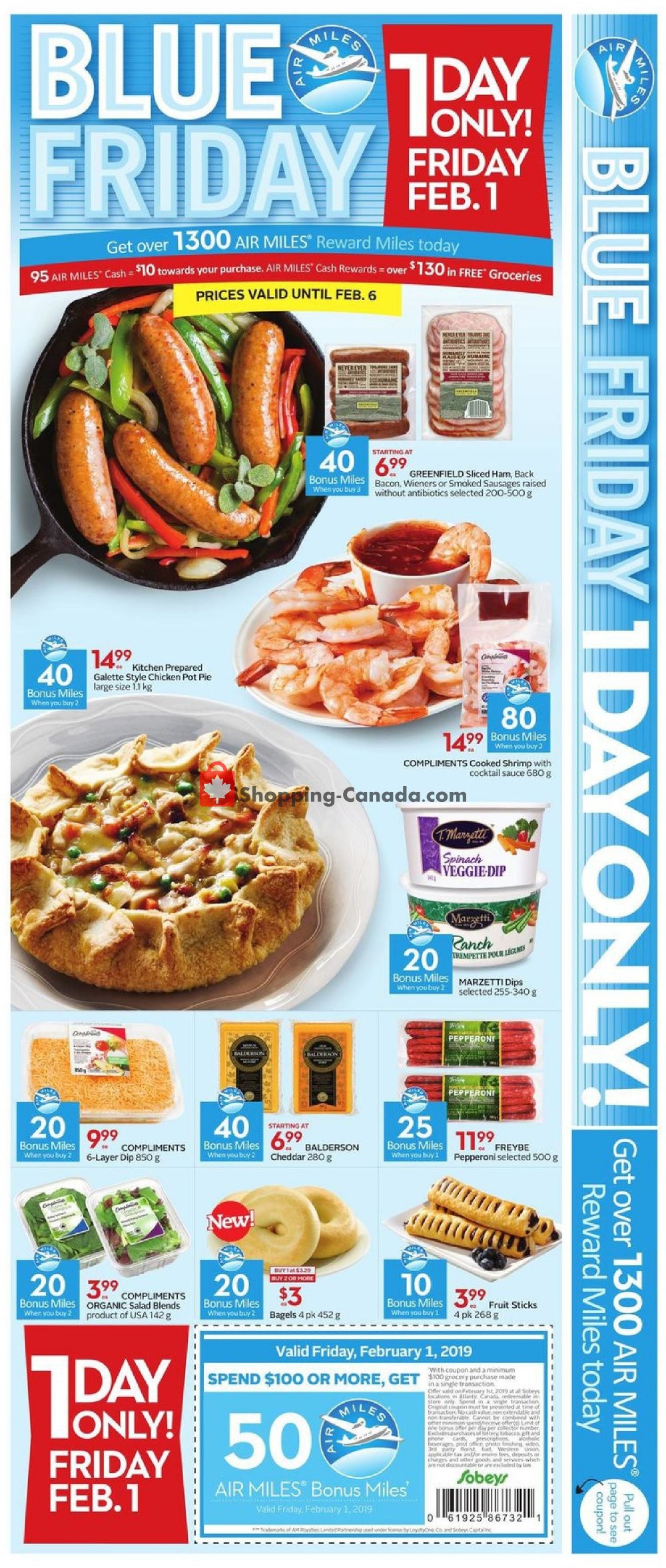 Sobeys flyer from Thursday January 31, 2019 to Wednesday February 6, 2019 - page 11