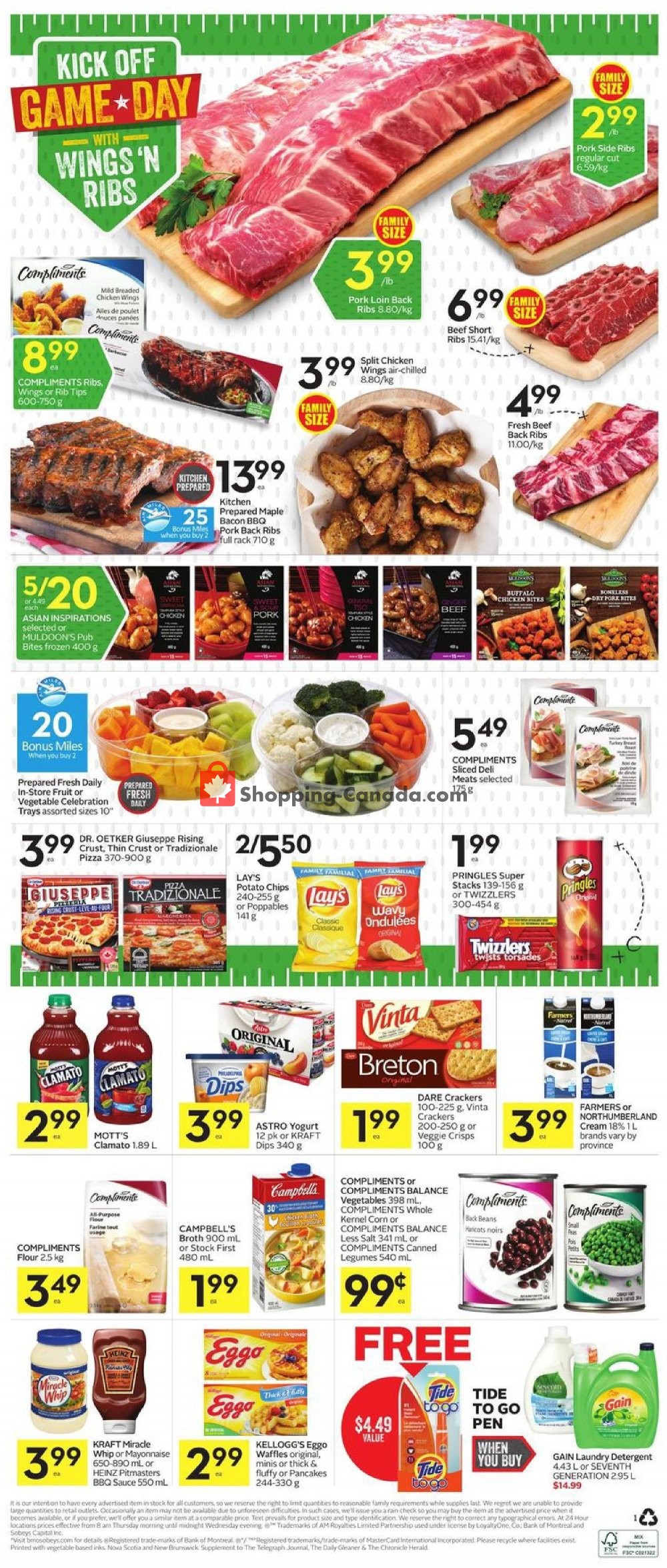 Sobeys flyer from Thursday January 31, 2019 to Wednesday February 6, 2019 - page 14