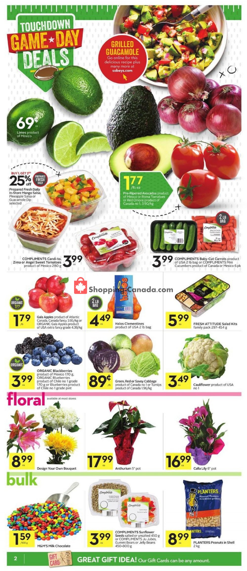 Sobeys flyer from Thursday January 31, 2019 to Wednesday February 6, 2019 - page 2