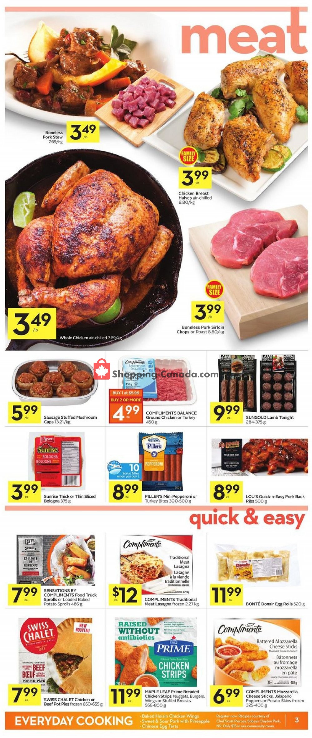 Sobeys flyer from Thursday January 31, 2019 to Wednesday February 6, 2019 - page 3