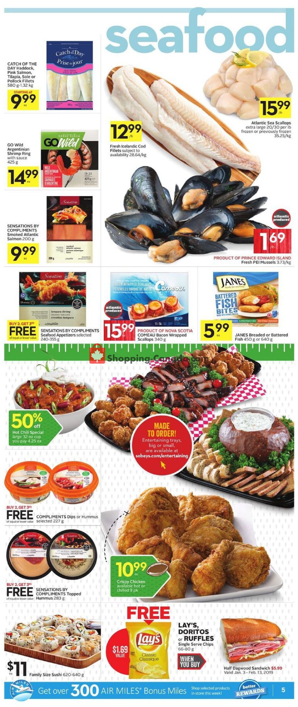 Sobeys flyer from Thursday January 31, 2019 to Wednesday February 6, 2019 - page 7