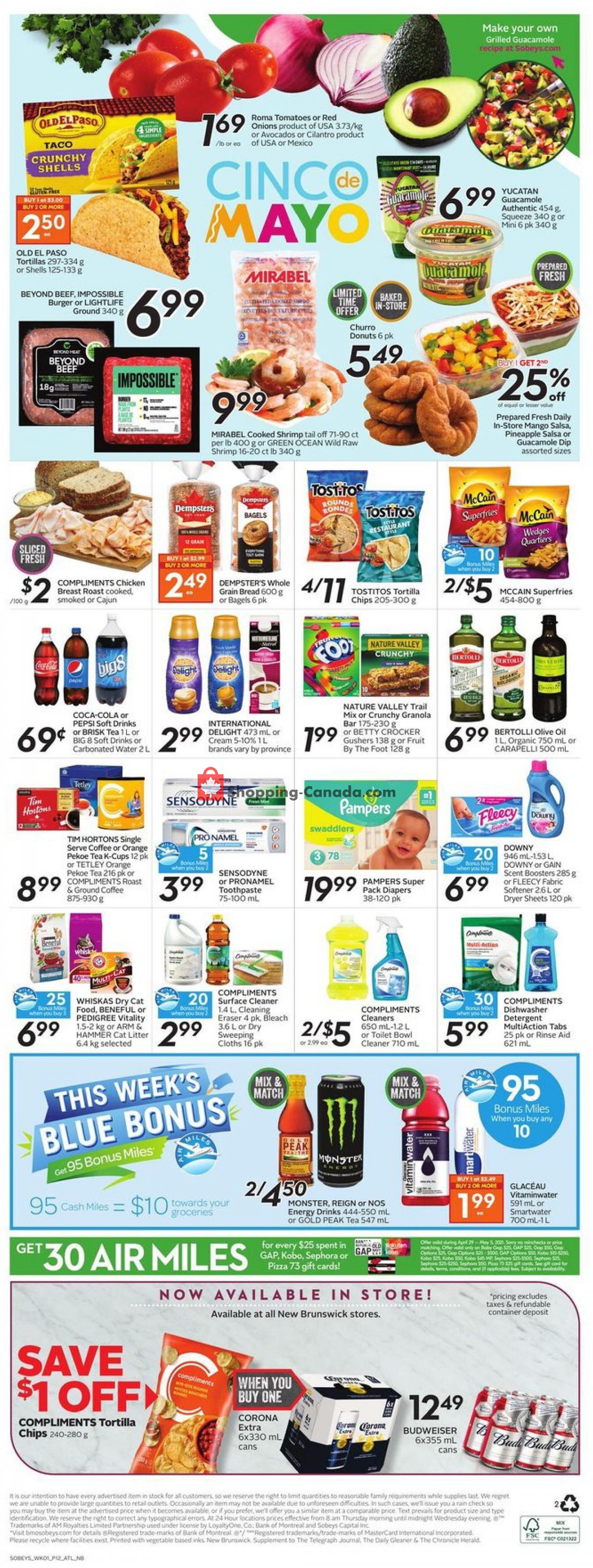 Sobeys flyer from Thursday April 29, 2021 to Wednesday May 5, 2021 - page 16