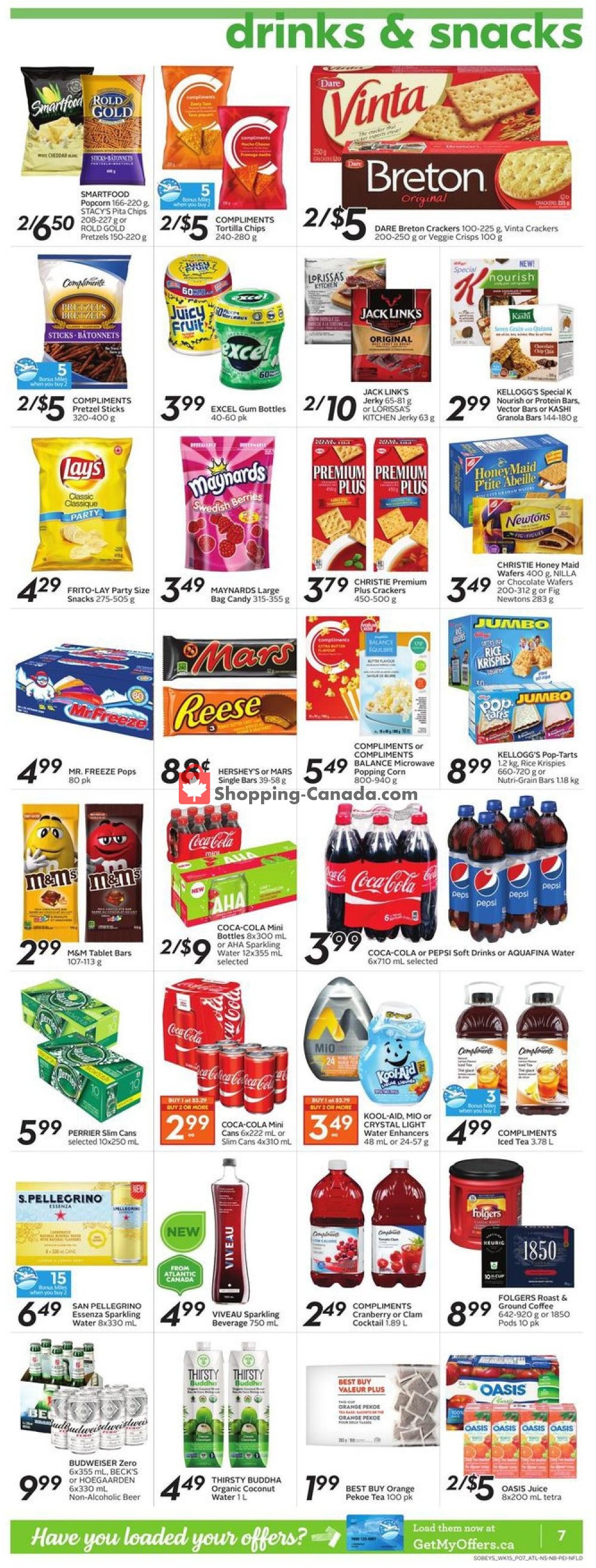 Sobeys flyer from Thursday August 6, 2020 to Wednesday August 12, 2020 - page 14