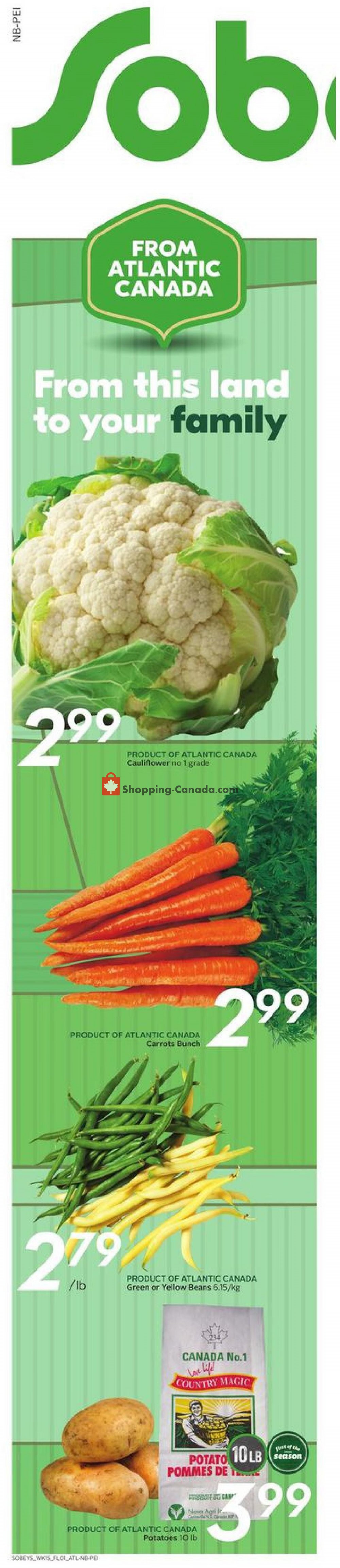Sobeys flyer from Thursday August 6, 2020 to Wednesday August 12, 2020 - page 2