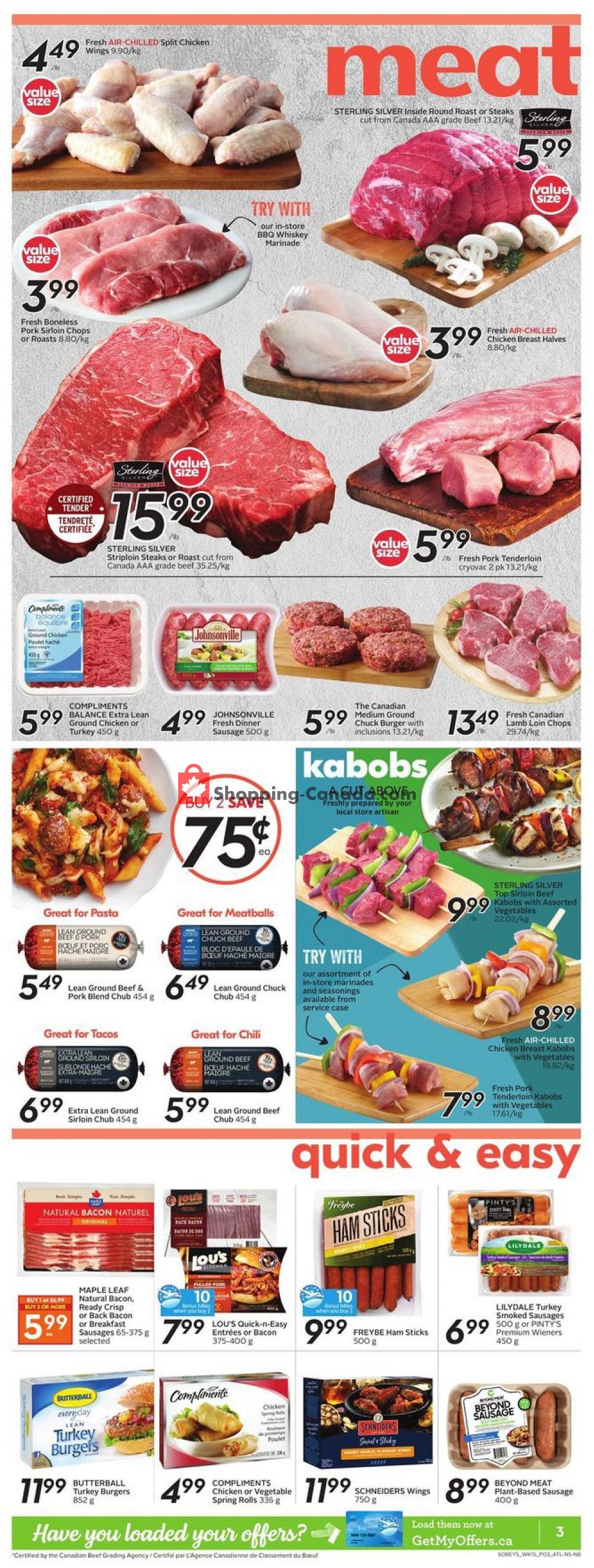 Sobeys flyer from Thursday August 6, 2020 to Wednesday August 12, 2020 - page 5
